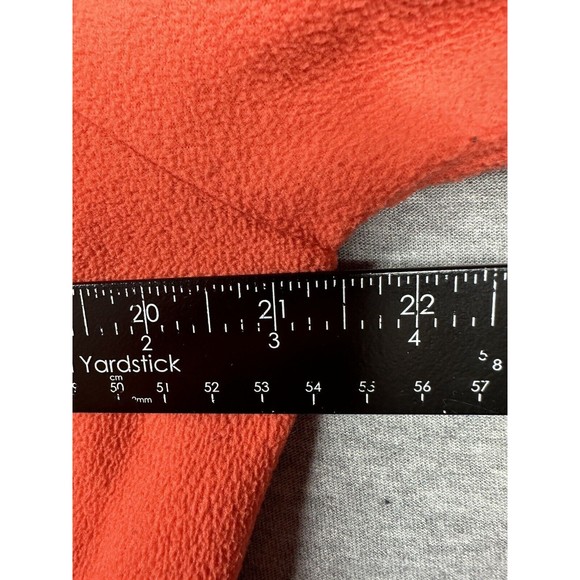 The North Face Fleece Jacket 1/4 Zip Orange Women's L Pullover Lightweight - Picture 5 of 8